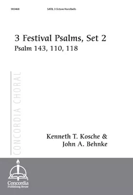 3 Psalm Settings, Set 2: 143, 110, 118