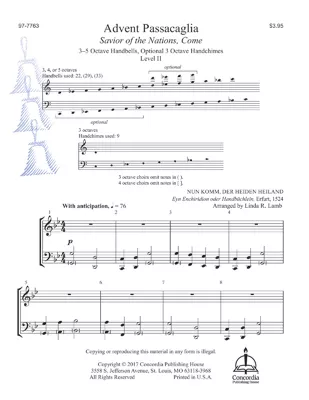 Advent Passacaglia: Savior of the Nations, Come