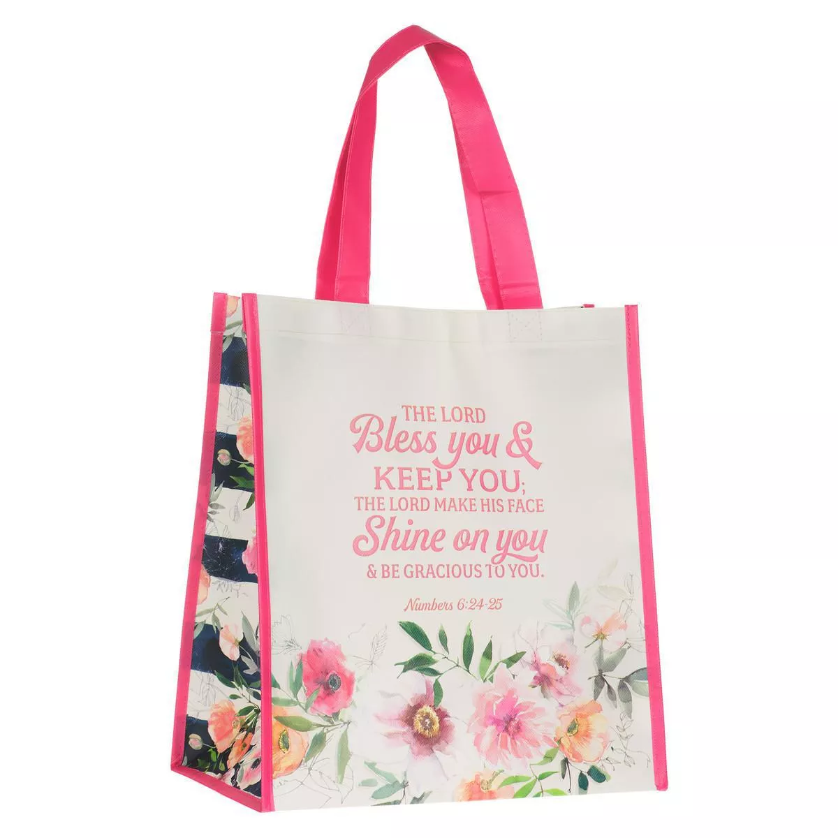 Bless You and Keep You Non-Woven Coated Tote Bag – Numbers 6:24-25