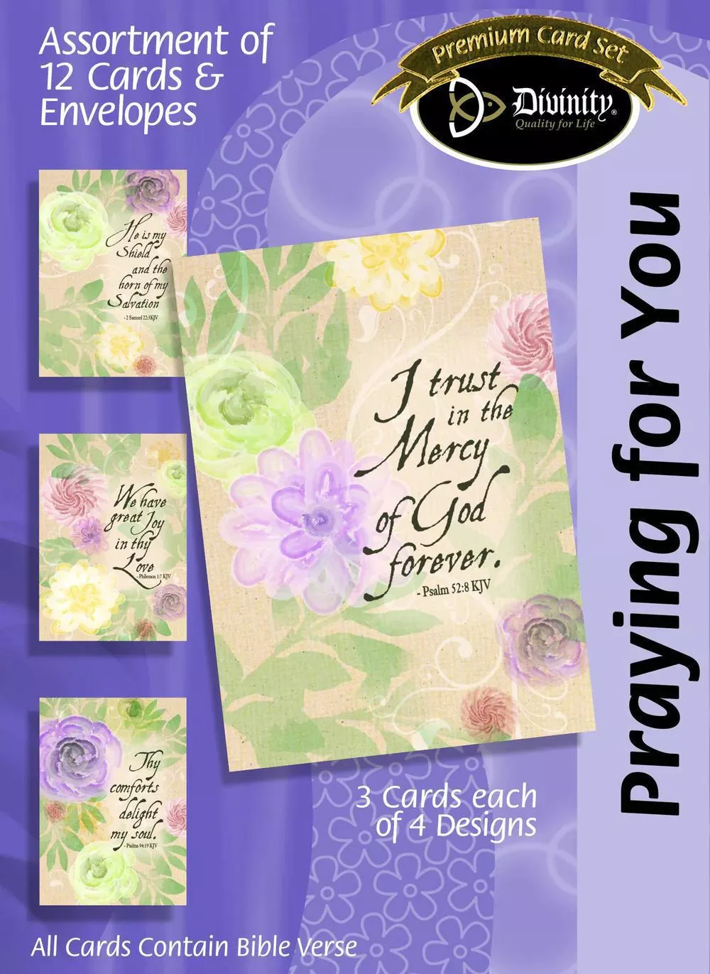 Boxed Cards: Praying For You – KJV