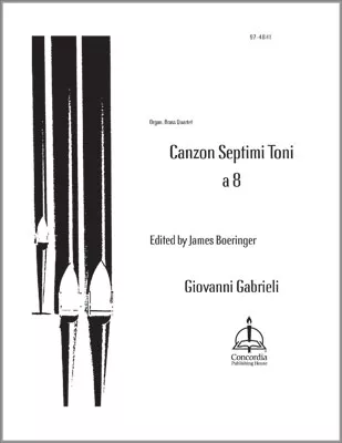Canzon Septimi Toni a 8
