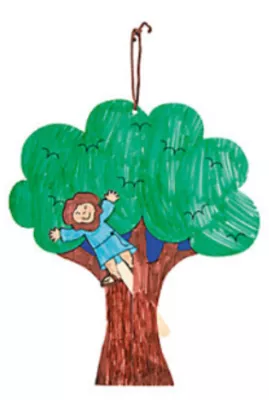 Cartel para puerta Zaqueo (Zacchaeus Door Hanger) (Pack of 12)