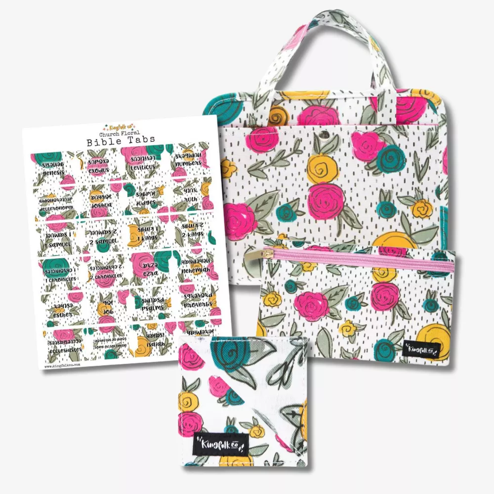 Church Floral Collection (with Bible Bag)