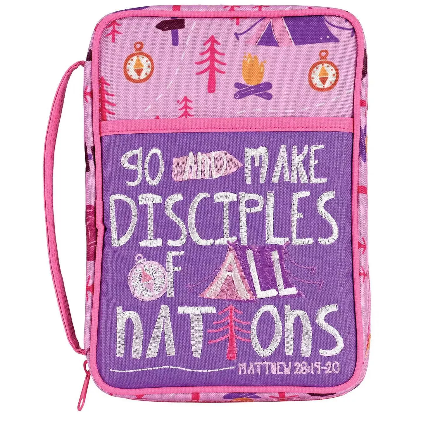 Go Make Disciples Kid Girl Bible Cover