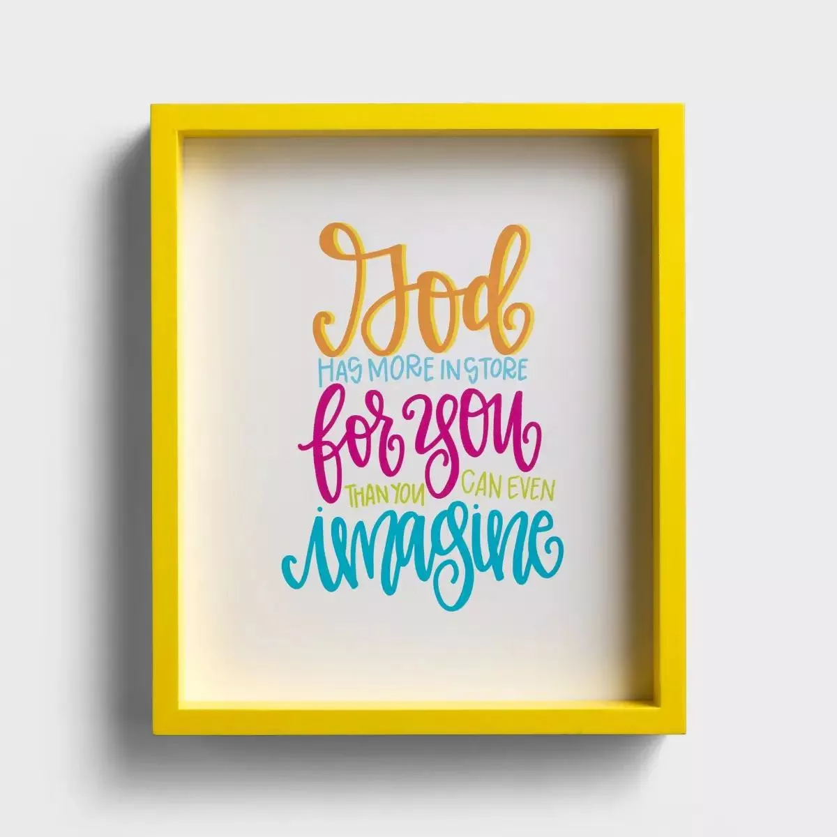 God Has More In Store – Inspirational Wall Decor