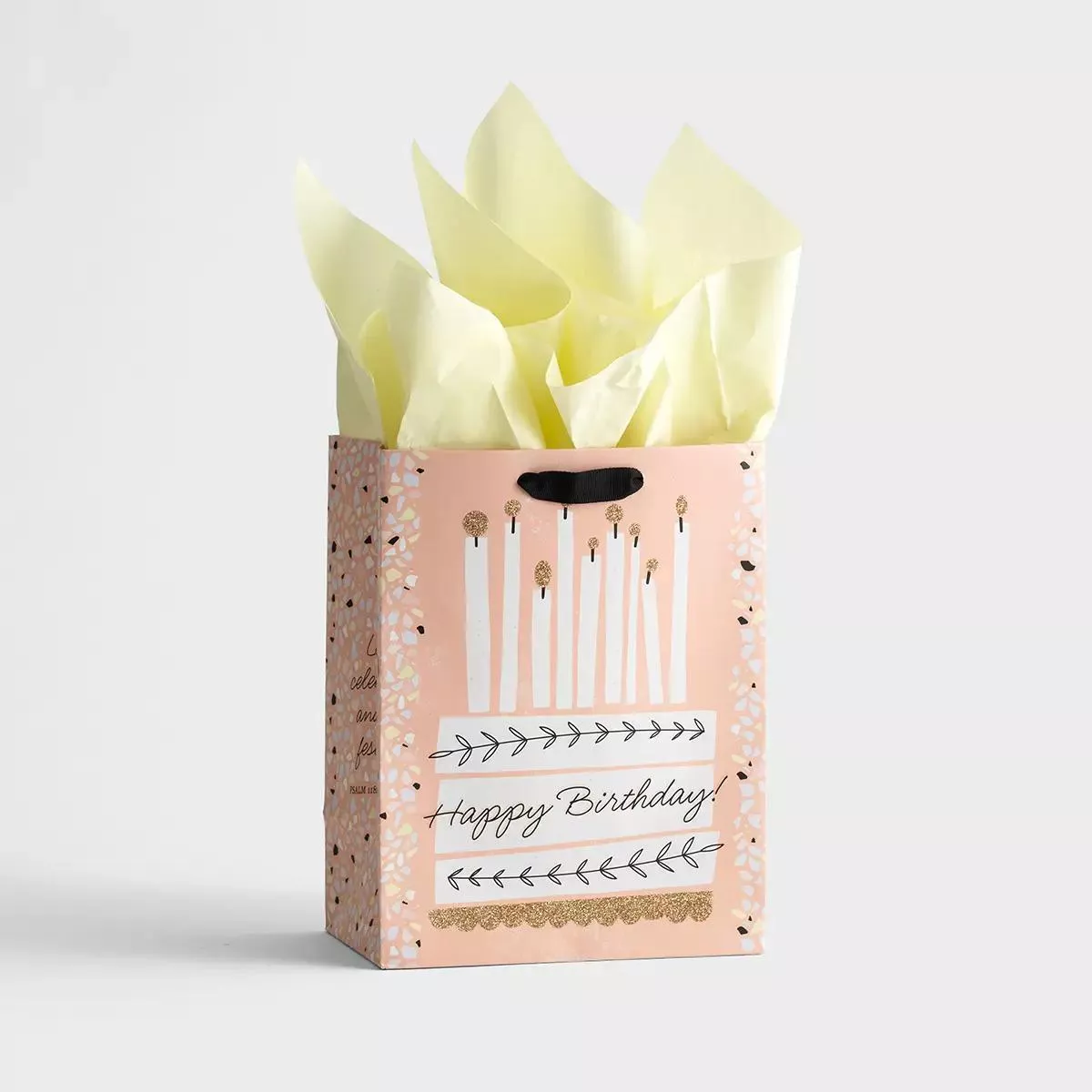 Happy Birthday – Cake – Medium Gift Bag with Tissue