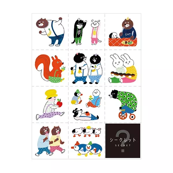 Hitotoki Large Size Sticker Food