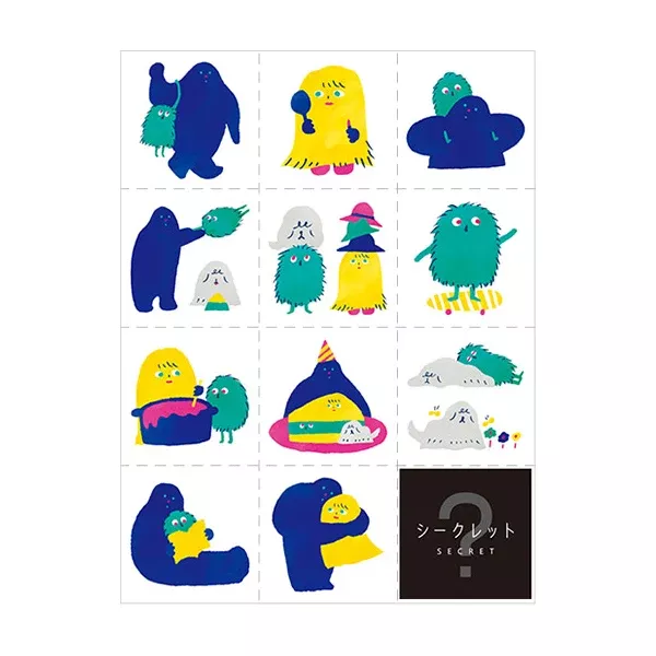 Hitotoki Large Size Sticker Monster