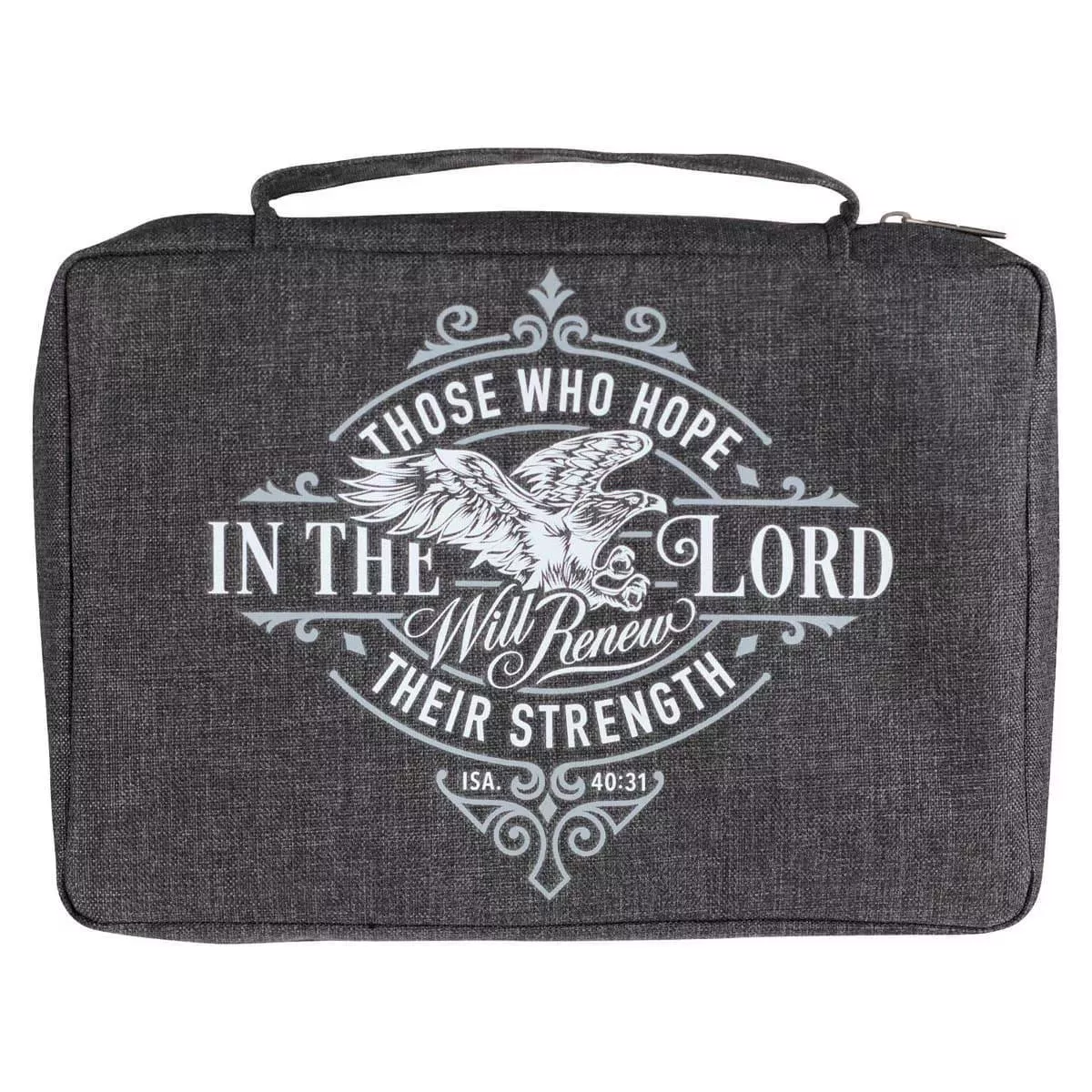 Hope in the LORD Charcoal Value Bible Cover – Isaiah 40:31
