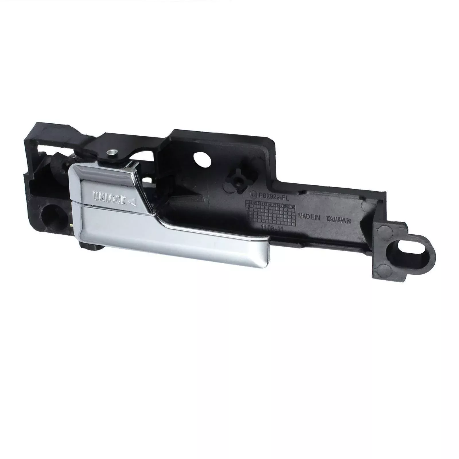 Inside Interior Inner Door Handle W/Chrome Lever For 06-12 Fusion Mkz Milan (Front Left) 69004