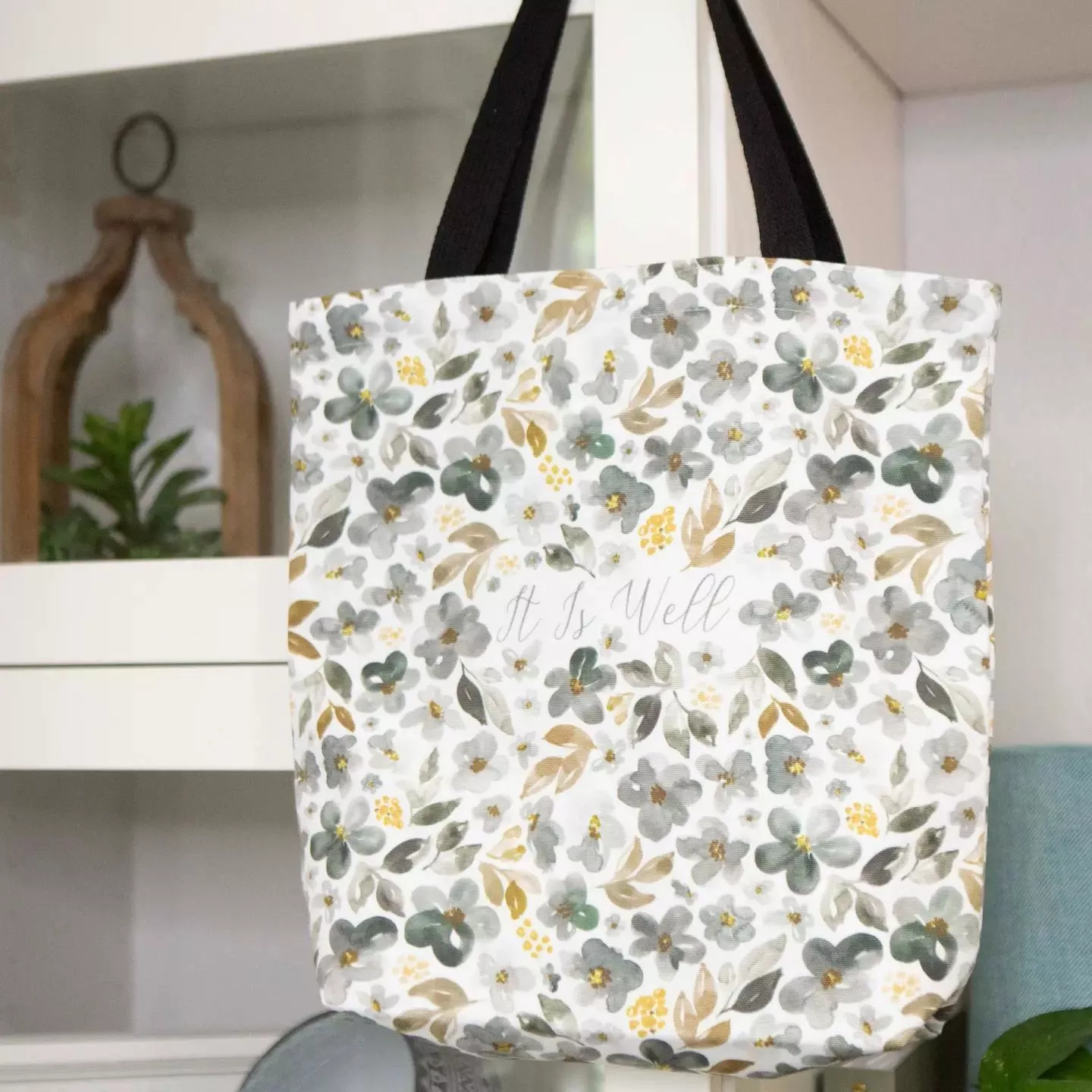 It Is Well Tote Bag For Bible