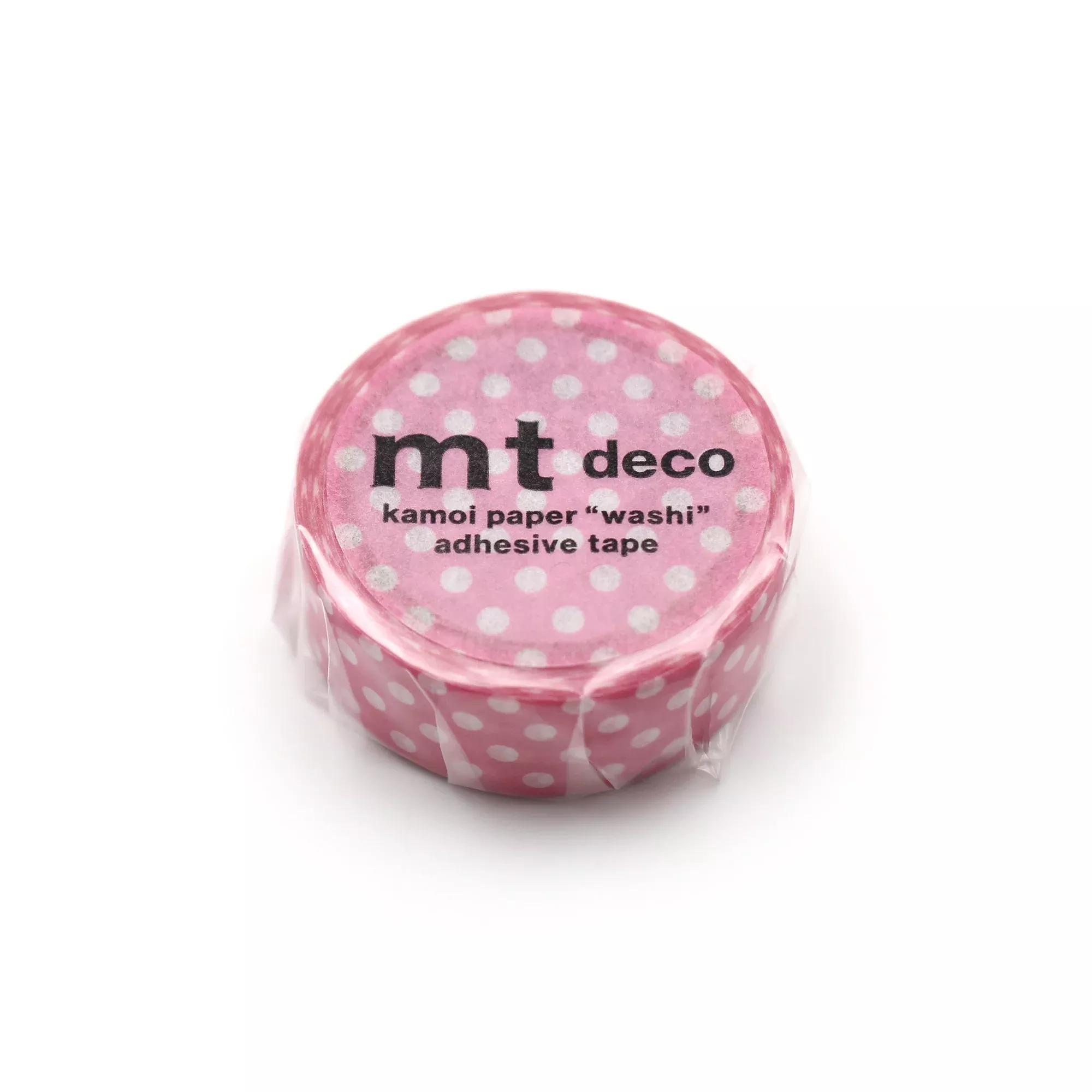 MT 1P Dot Washi Tape - Aurora Pink