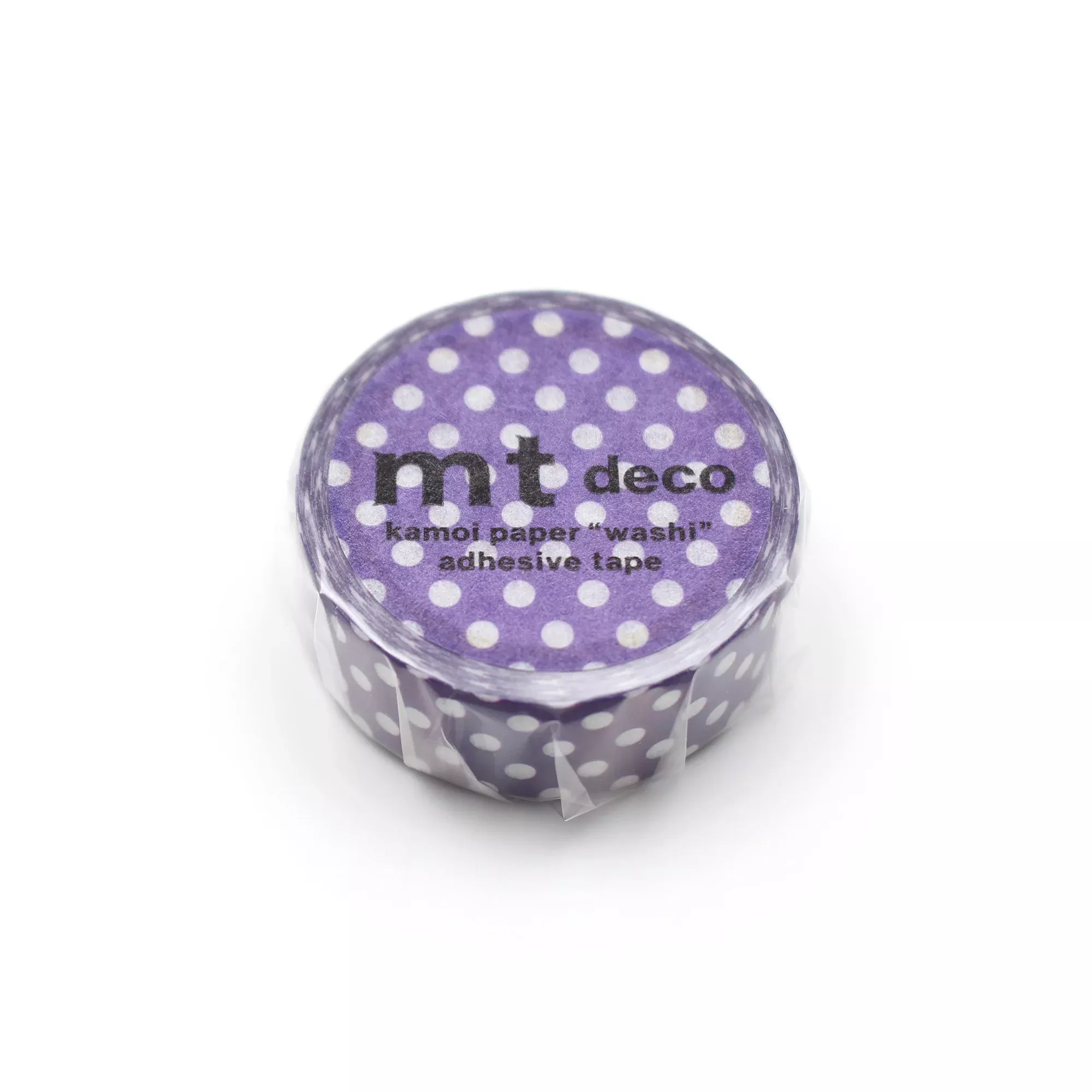 MT 1P Dot Washi Tape - Deep Purple