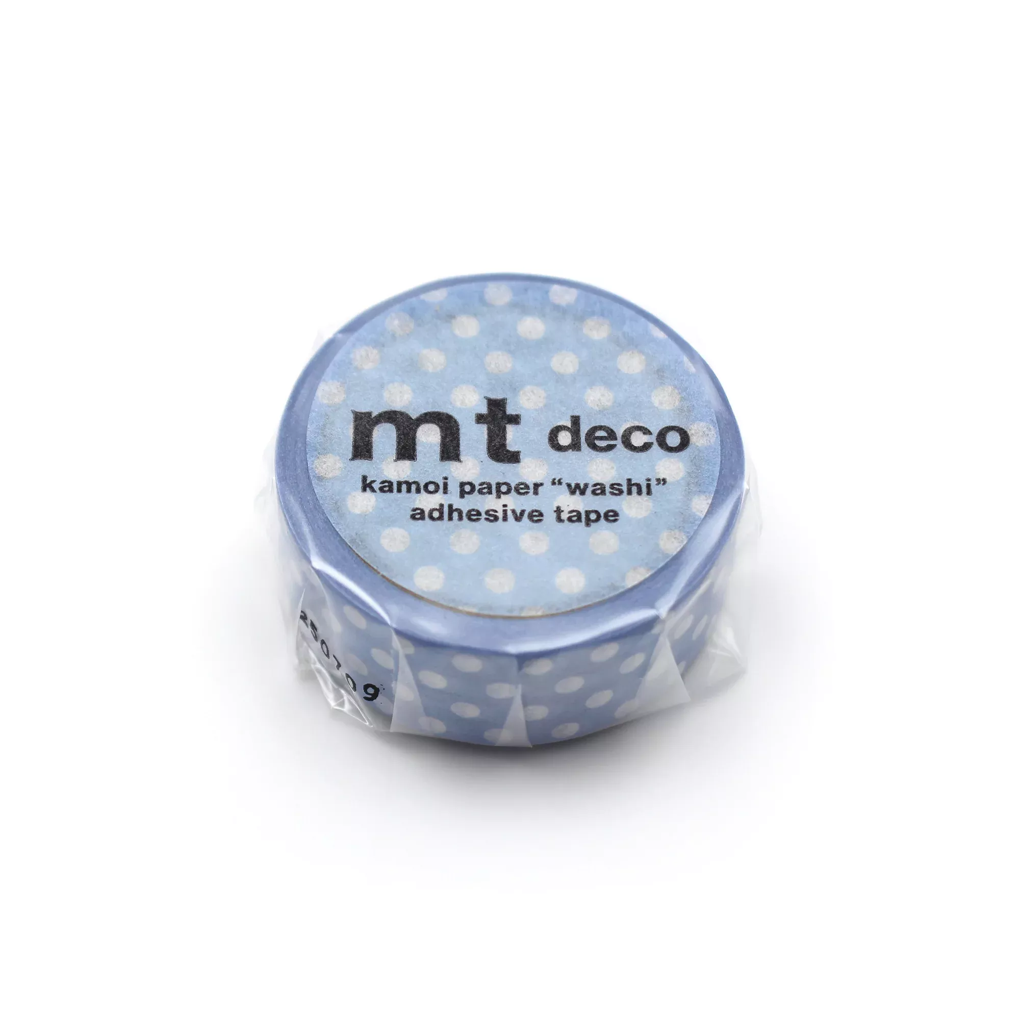 MT 1P Dot Washi Tape - Light Blue Purple
