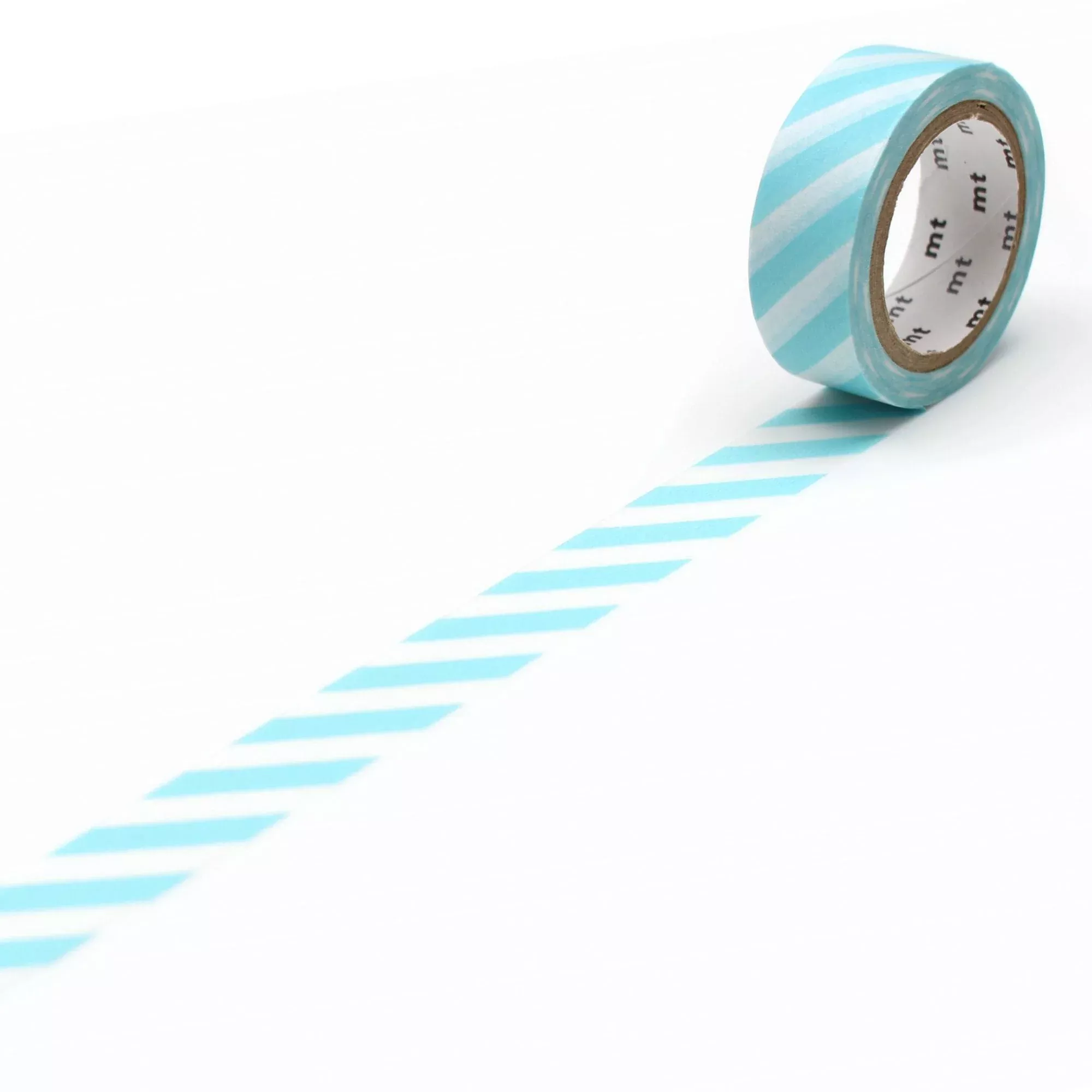 MT Deco Washi Tape Stripe Mint Blue