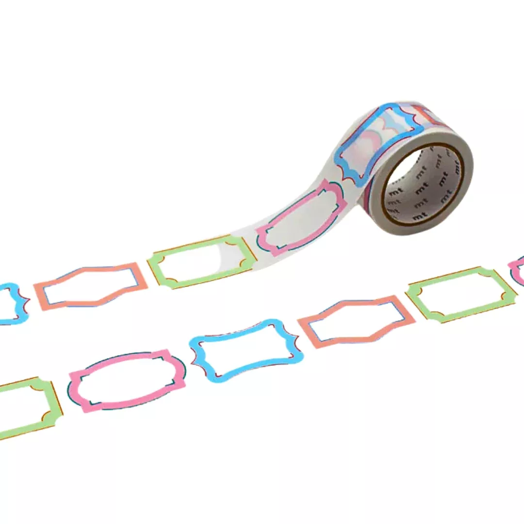 MT KakuKaku Washi Tape - Frame Label