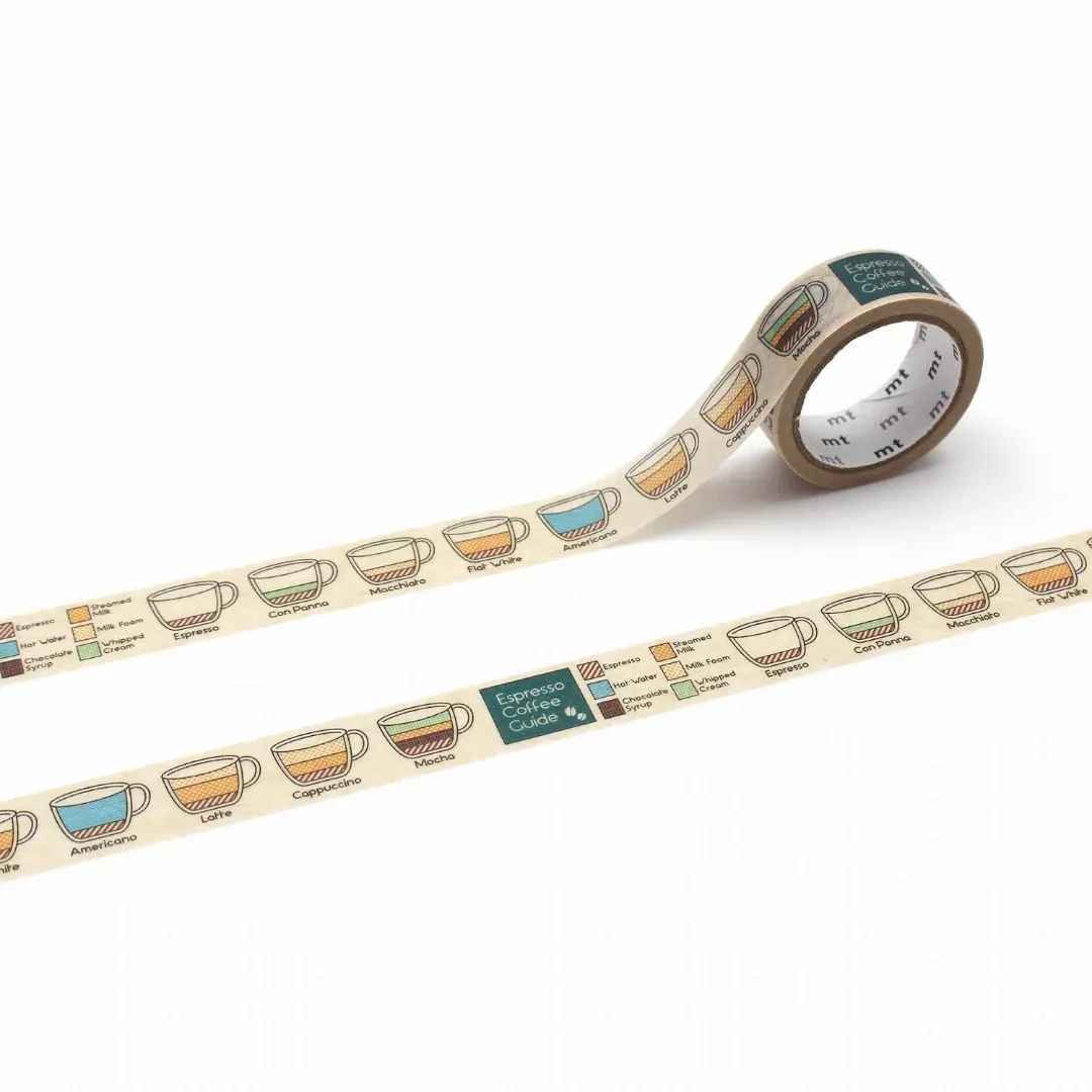 MT Upcycle Tape - Espresso Coffee Guide