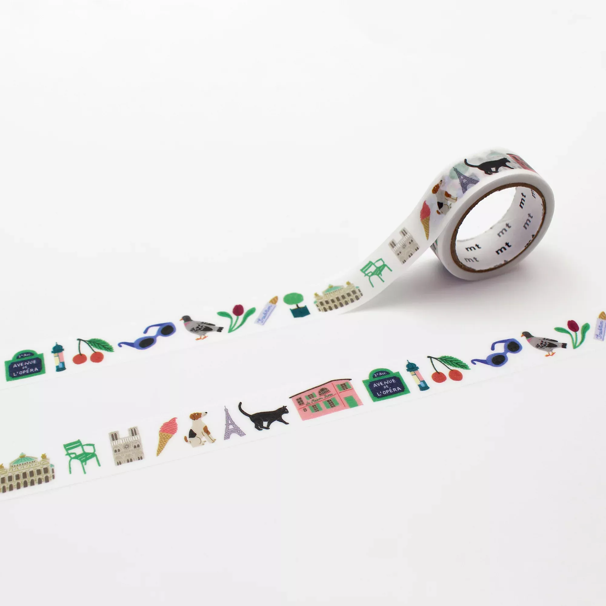 MT x Léa Maupetit Washi Tape - Paris