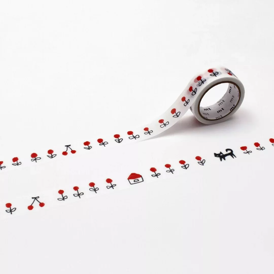 MT x Makoto Matsubayashi Washi Tape - Black Cat