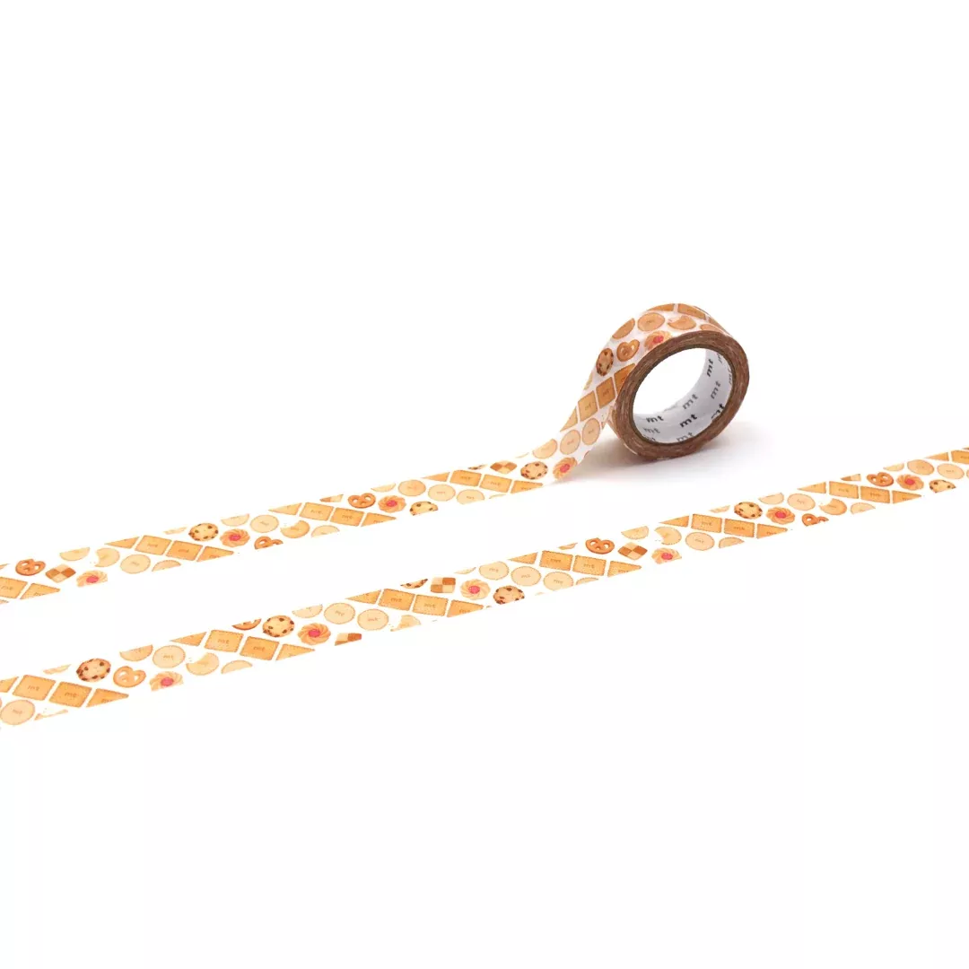 Mt x Maruichikyu Washi Tape - Cookie Stripe