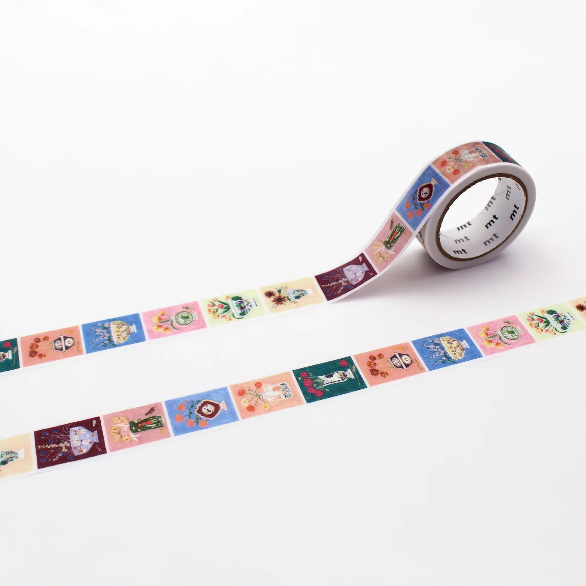 MT x Polly Fern Washi Tape - Flower