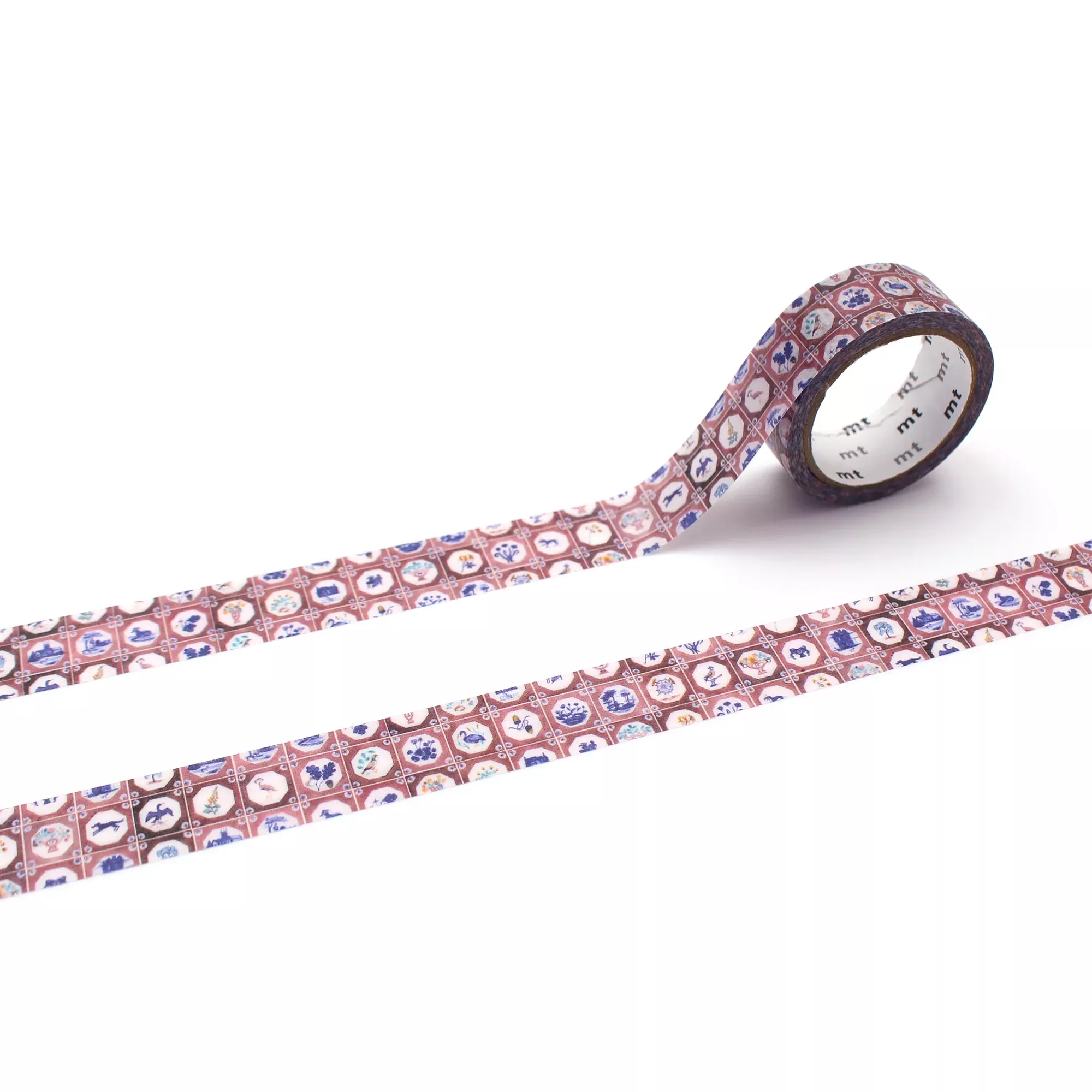 MT x Polly Fern Washi Tape - Tile