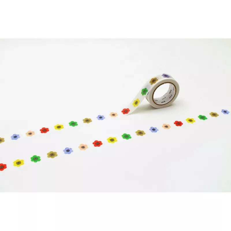 MT x Yamaguchi Ichiro Washi Tape - Hana Head