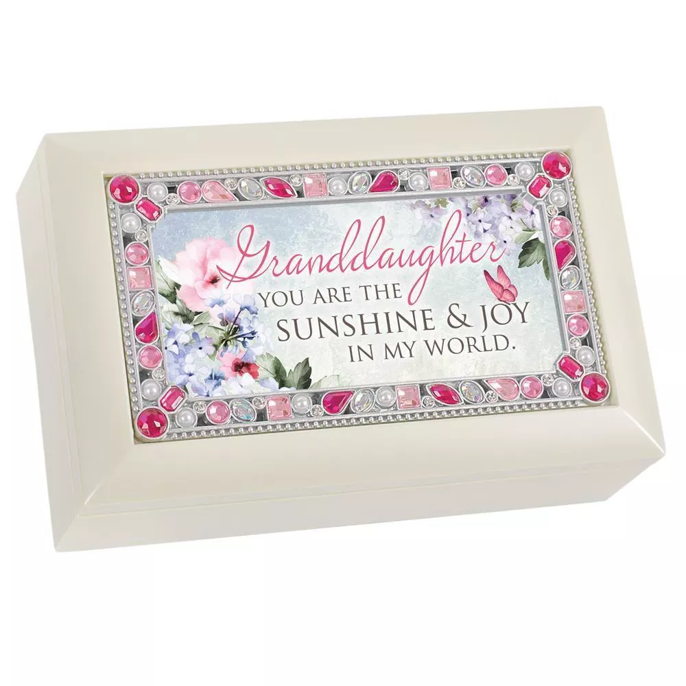 Music Box: Jeweled Granddaughter Sunshine