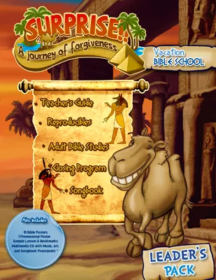 ¡Sorpresa! El camino del perdón - bilingüe: Paquete del líder (Surprise! A journey of forgiveness - Bilingual: Leader's Pack)