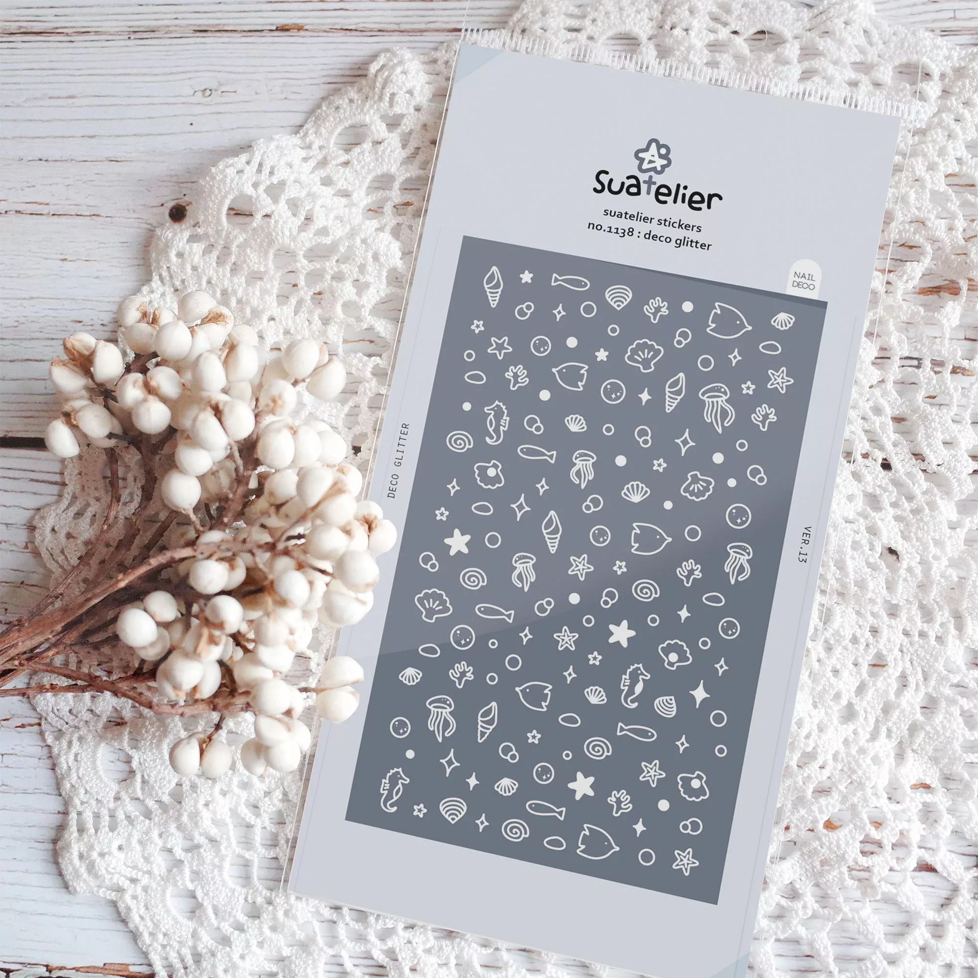 Suatelier Daily Deco Sticker - Deco Glitter Sticker