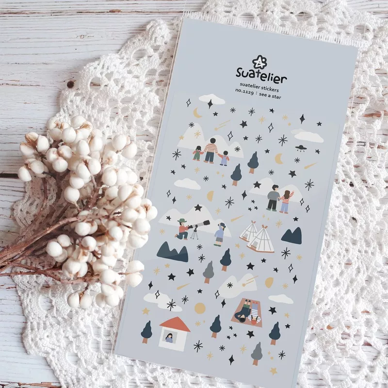 Suatelier Daily Deco Stickers - See a Star Sticker