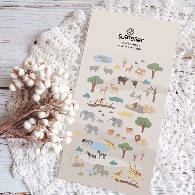 Suatelier Daily Deco Stickers - Serengeti Sticker