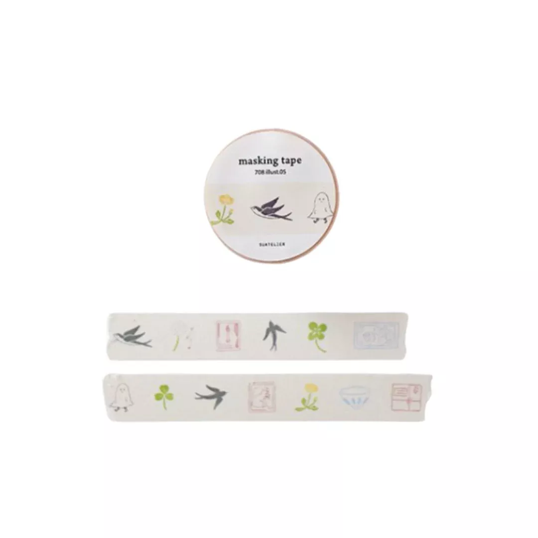 Suatelier Masking Tape - illust.05