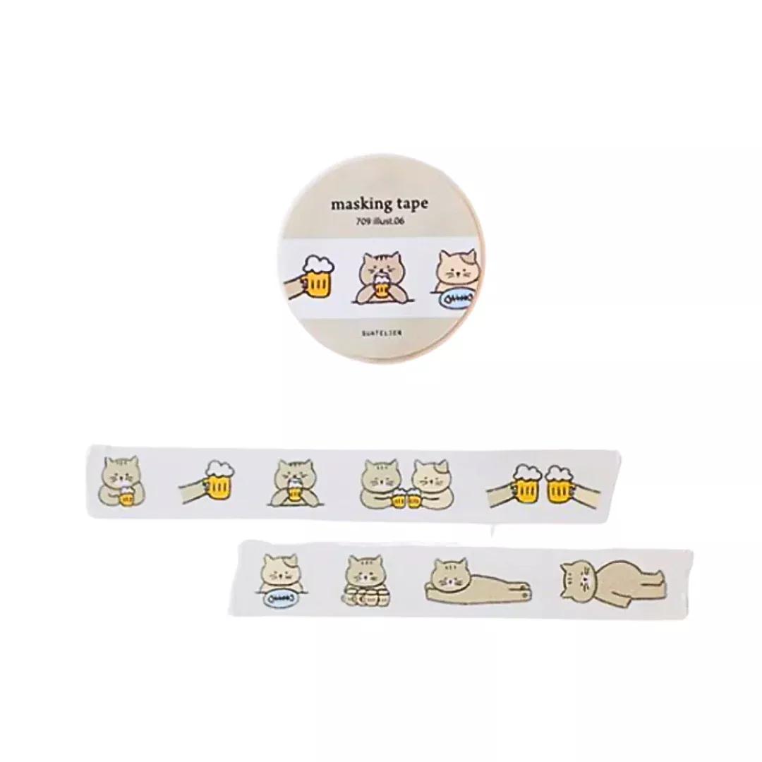 Suatelier Masking Tape - illust.06