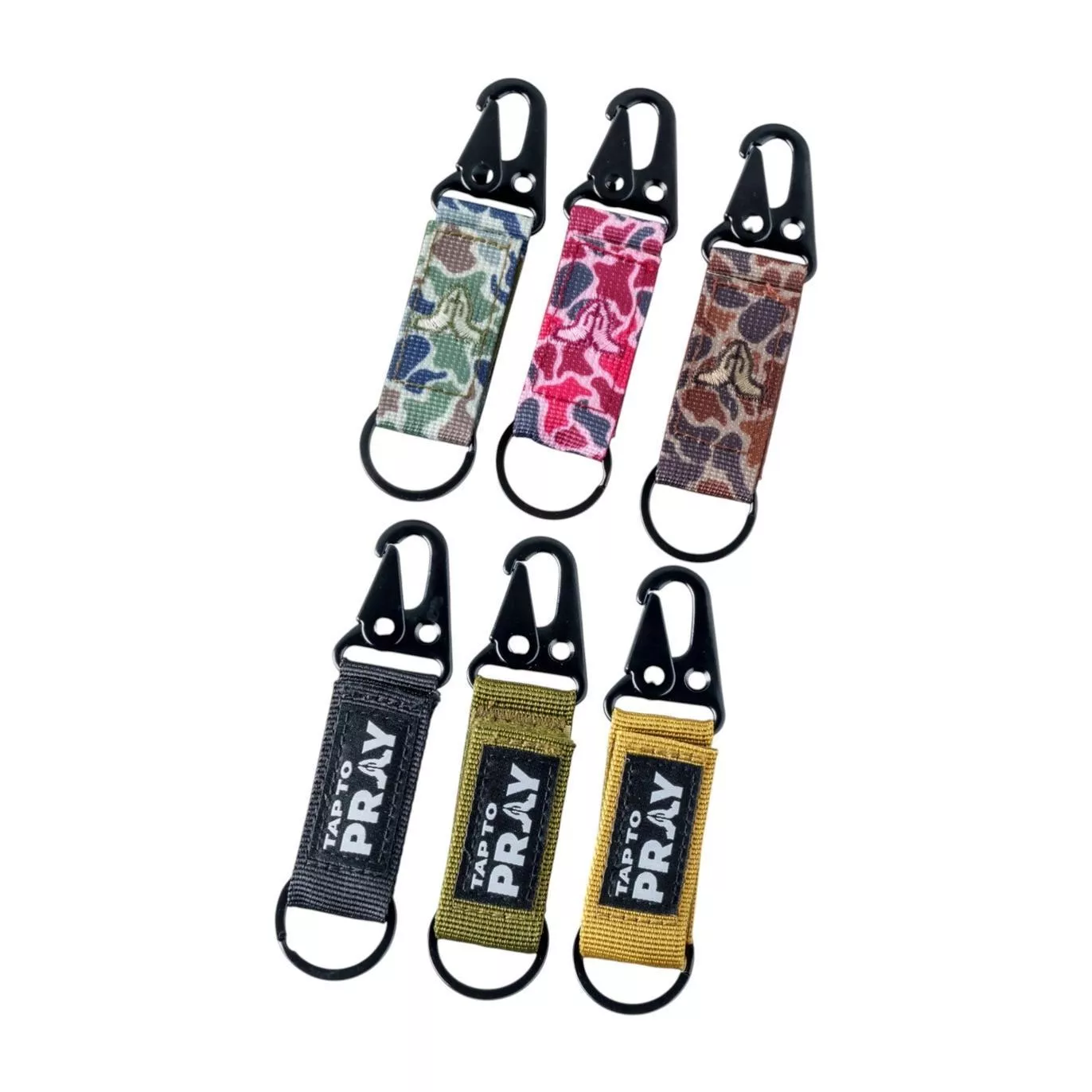 Tap To Pray™ Tactical Carabiner Keychain