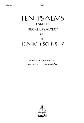 Ten Psalms from the Becker Psalter