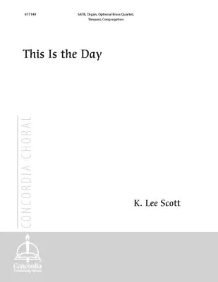 This Is the Day (Full Score)