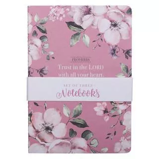 Trust in the Lord Medium Notebook Set – Proverbs 3:5